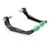SkyjOy Paraleve Moto Fit Use for KAWASAKI Ninja 250 300 400 650 1000 ZX-6R ZX-10R Moto Manubrio Manopole Guard Freno Frizione Leve Guard Protector Leva Protezione Della Frizione Moto (Color : Green)