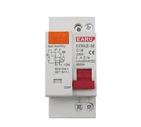 SkyjOy Salvavita Riarmo Automatico Interruttore differenziale 230V 1P+N con Protezione da sovracorrente e cortocircuito Differenziale Riarmo Automatico(25A)