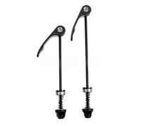 SkyjOy Sgancio Rapido MTB Spiedini for mozzo Ruota Bici 1 Paio for da Strada for Mountain Bike Anteriori e Posteriori Clip a sgancio rapido Bullone Leva ASSE 167/195mm