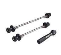SkyjOy Sgancio Rapido MTB Spiedini for mozzo Ruota for Bicicletta Ruote for Blocco di Sicurezza Post a sgancio rapido Accessori for Parti da Strada Montagna MTB antifurto Ultraleggero(Noir)