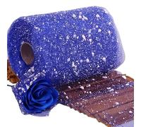 SkyjOy Tulle 15M Snow DOT Garza Mesh Glitter Tulle Rolls Bianco Tessuto a Maglia Scintillante Gonna Tutu Decorazione for Matrimoni Forniture for Feste(02)