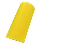 SkyjOy Tulle 2 Pezzi di Tulle in Tinta Unita, Rotolo, Tessuto a Rete, Bobina da 6" Larghezza, 10 Iarde e semplici Fasce for Capelli, Fiocco, Decorazione for Feste Fai Te(Yellow)