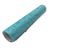 SkyjOy Tulle 28cm*5 Iarde Glitter Paillettes Tulle Rotolo Runner da Tavolo Gonna Balletto Cucito Compleanno Matrimonio Festa Decorazione(5 Blue)