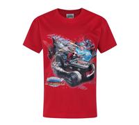 Skylanders Rosso Superchargers Drive T-shirt a maniche corte Ragazzi