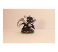 Skylanders Spyros Adventure LOOSE Mini Figure DARK Spyro SILVER Wings Includes Card Online Code