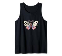 Skylar Butterfly - Personalizzato Carino Nome Word Art Canotta
