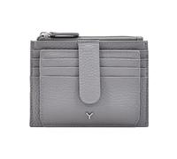 SKYLE Portacarte Bifold in Pelle da Donna, Protetto RFID con 9 Scomparti per Carte e Finestra per Documento d’Identità e Tasca con Cerniera per Contanti e Monete, Design Italiano