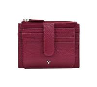 SKYLE Portacarte Bifold in Pelle da Donna, Protetto RFID con 9 Scomparti per Carte e Finestra per Documento d’Identità e Tasca con Cerniera per Contanti e Monete, Design Italiano