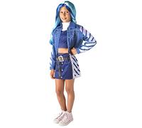 Costume originale di skyler delle rainbow high con abito, giacchino, cintura e parrucca