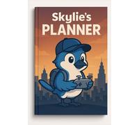 Skylie’s Planner: Daily Organizer Featuring Skylie The Cityscape Blue Jay