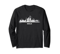 Skyline colorato Berlino Città Berlino Maglia a Manica