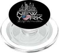 Skyline di New York NYC 1664, La città che non dorme mai PopSockets PopGrip per MagSafe