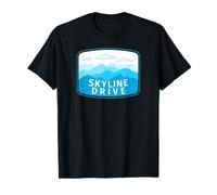 Skyline Drive VA Maglietta con Stampa Grafica Economica