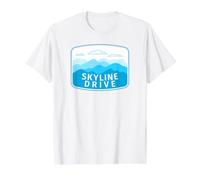 Skyline Drive VA Maglietta con Stampa Grafica Economica