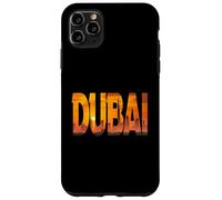 skyline dubai, burj, khalifa, grattacielo, dentro, lettere grassetto Custodia per iPhone 11 Pro Max