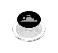 Skyline Mostro Street Art PopSockets PopGrip per MagSafe