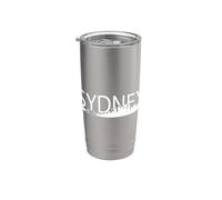 Skyline Sydney Australia Bicchiere termico in acciaio inox doppia parete