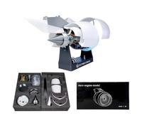 SKYMECHMAN 1/24 Scale A38X Turbofan Engine Model Kit - Motore di simulazione in resina stampata 3D con velocità variabile, montaggio fai da te Nacelle - Display desktop per scienza meccanica