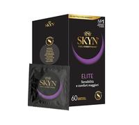 SKYN Elite, (60 pezzi) preservativi ultramorbidi e ultrasottili senza lattice, compatibile con i nostri lubrificanti