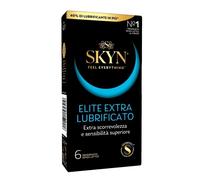 Skyn Elite Extra Lubrificato Profilattico, 6 preservativi
