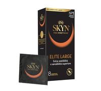 SKYN Elite Large - Preservativi Senza Lattice in Poliisoprene - Extra Sottili, Taglia Grande, 8 Pezzi