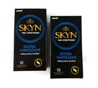 Skyn EXTRA LUBRICATED Profilattici senza Lattice Polyisoprene Sensibile Box D 10