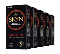 SKYN Preservativi INTENSE FEEL Anallergici Profilattici Stimolanti 50 pz