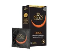 SKYN Large, preservativi ultramorbidi e larghi senza lattice, 10 pezzi