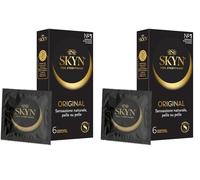 SKYN Original preservativi ultramorbidi senza lattice 6 pezzi (Confezione da 2)