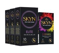 SKYN Preservativi ANALLERGICI 30 ELITE + 5 Five Senses