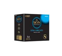 SKYN Preservativi extra lubrificati senza lattice, confezione da 54