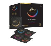 SKYN Selection (90 Pezzi) Variety Pack con 30 preservativi Original 30 Intense