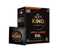 SKYN XXL - Preservativi Senza Lattice in Poliisoprene - Ultra Sottili, Taglia Extra Large, 36 Pezzi