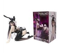 Skynomad Statuette anime Overlord Albedo, statue da collezione in PVC, varianti di outfit Albedo in Bunny per fan di Overlord Anime Manga e Otaku Display (vestito da coniglietto nero, 13 cm)