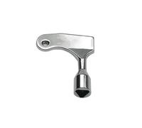 Skynotek - Chiave per ascensore | Chiave universale di emergenza per porte di ascensore e carrelli elevatori | Diametro interno 9 mm | Per valvole radiatori e scatole di controllo | argento | 1 Unità