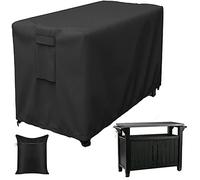 Skyour Copertura per tavolo da giardino compatibile con tavolo da esterno portatile Keter Unity XL da 89,9 cm/139,7 cm/139,7 cm / mobile mobile da cucina isola bar carrello portaoggetti copertura