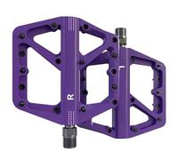 SkyPOOU 1 paio di pedali piatti per mountain bike, in nylon antiscivolo, con cuscinetto sigillato da 9/16 pollici, base larga per ciclismo ergonomico