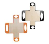 SkyPOOU 2 fodere in silicone antiaderente testurizzato con manico perfetto per il trasferimento di lievito naturale e forno al congelatore utilizzare fodera in silicone per pane pagnotta