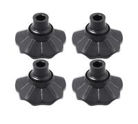 SkyPOOU 4 tappetini protettivi per pavimenti per sedie da campeggio, gambe da tavolo, piedini per pavimenti, protezioni per gambe da campeggio, copertura per piedi da tavolo, pieghevoli, protezioni