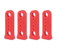 SkyPOOU 4Pcs Auto Porta Suono Deadener Ammortizzatore Buffer Sonaglio Screaks Insonorizzato Sordo Tenuta Buffer Accessori Auto Riduttore di Rumore