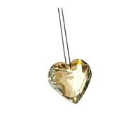 SkyPOOU Acchiappasole con prismi di cristallo a forma di cuore, per decorazioni per la casa e celebrazioni di nozze che riflettono l'arcobaleno alla luce del sole, regalo romantico per coppie