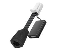 SkyPOOU Adattatore di alimentazione in vetro con oscuramento automatico a 10 pin per Dashcam con cavo USB C corto per una facile installazione USB alimentazione auto