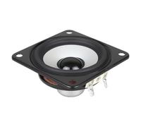 SkyPOOU Altoparlante di forma rotonda di ricambio amplificatore del suono in alluminio 15W 4Ohm 3" diametro neodimio