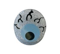 SkyPOOU Artiglio per capelli per donne e ragazze, per Halloween, gatto nero/pipistrello, antiscivolo, clip per capelli con impugnatura laterale, per decorazioni per capelli per feste, blu, circa 3 x 5