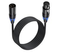 SkyPOOU Cavo XLR maschio a femmina DMX512 a 5 pin con amplificatore audio console di miscelazione linea di collegamento cavo scheda audio studio
