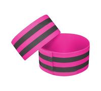 SkyPOOU Cinghie riflettenti alla caviglia a rilascio rapido per la notte e comode cinghie riflettenti per ciclismo portatili