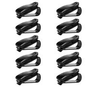 SkyPOOU Confezione da 10 clip per visiere auto, con installazione rapida, accessori per auto, visiere e occhiali da sole, clip per occhiali da sole