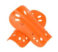 SkyPOOU Confezione da 2 parastinchi da calcio per bambini, ginocchiere per sport e palestra