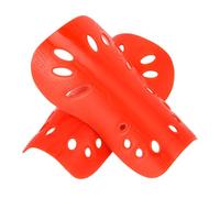 SkyPOOU Confezione da 2 parastinchi da calcio per bambini, ginocchiere per sport e palestra