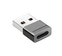 SkyPOOU Convertitore adattatore USB a tipo C portatile in alluminio adatto per connessione affidabile e ricarica rapida migliora l'uso mobile del telefono OTG estensione